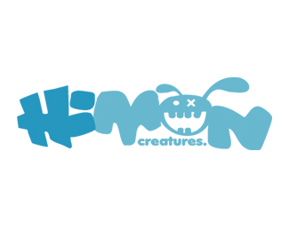 Himon生物游戏标志创意设计